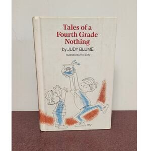 Tales Of Forth Grade Nothing First Edition Judy Blume Hardback Great Condition